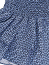 Meisjes Printed Smock Skorts van LOOXS 10Sixteen in de kleur Blue etnic print in maat 176.