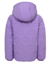 Meisjes Quilted Hearts Outerwear Jack van LOOXS Little in de kleur BRIGHT LILAC in maat 128.