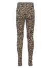 Meisjes Legging van LOOXS Little in de kleur sandy leopard in maat 128.