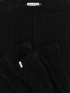 Meisjes Velvet Rib Pants van LOOXS Little in de kleur Graphite in maat 128.
