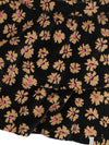 Meisjes Velvet Flaire Skirt van LOOXS Little in de kleur soft winterflower in maat 128.