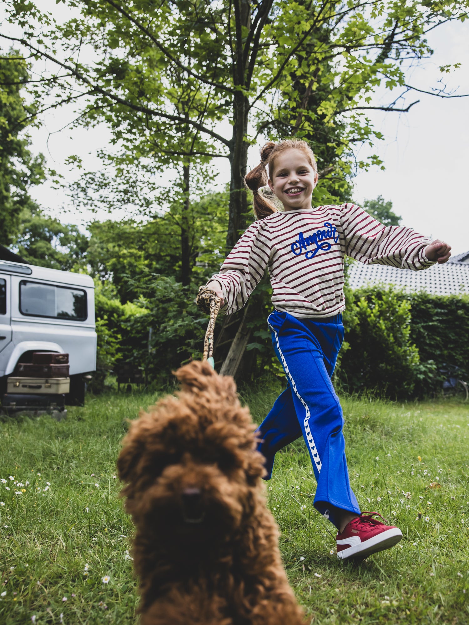 LOOXS Little Lurex Stripe Sweater