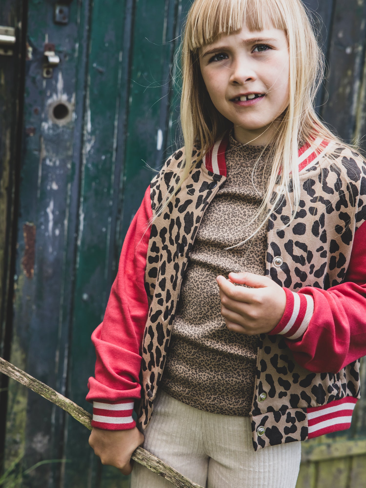 LOOXS Little Sweat Baseball Jacket