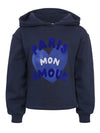 LOOXS Little Hooded Sweater With Ruffle