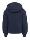 LOOXS Little Hooded Sweater With Ruffle