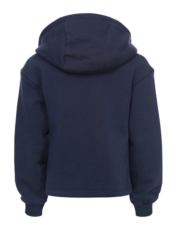 LOOXS Little Hooded Sweater With Ruffle