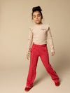 LOOXS Little Rib T-Shirt With Ruffles