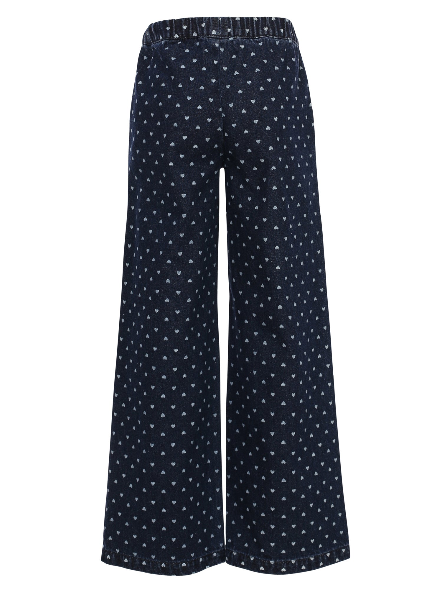 LOOXS Little Heart Denim Wide Leg Pants