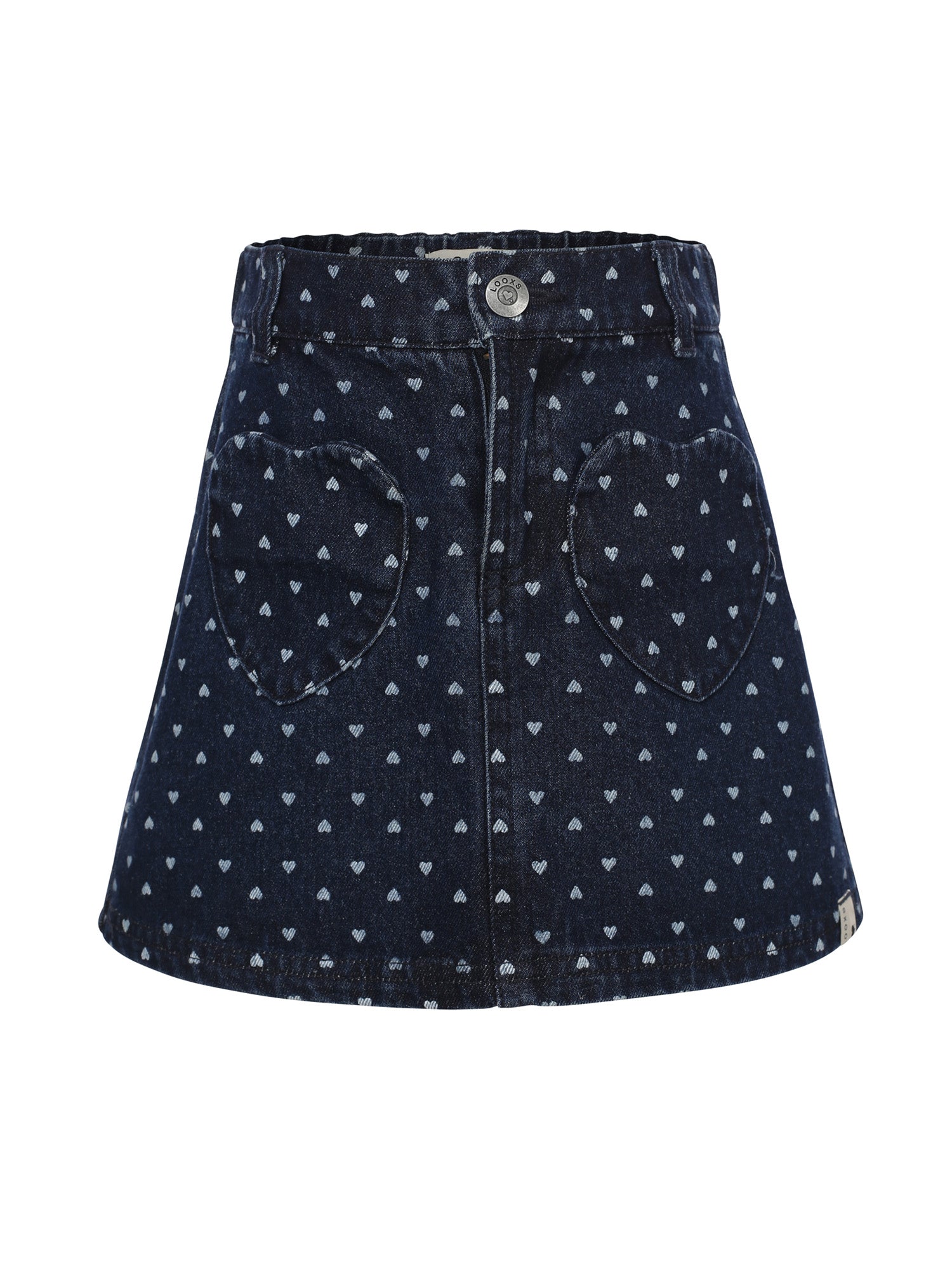 LOOXS Little Heart Denim Skirt
