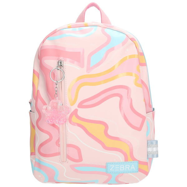 Zebra Rugzak Lily Wavy Pastel