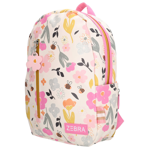 Zebra Rugzak Lily Bloemetjes & Bijtjes