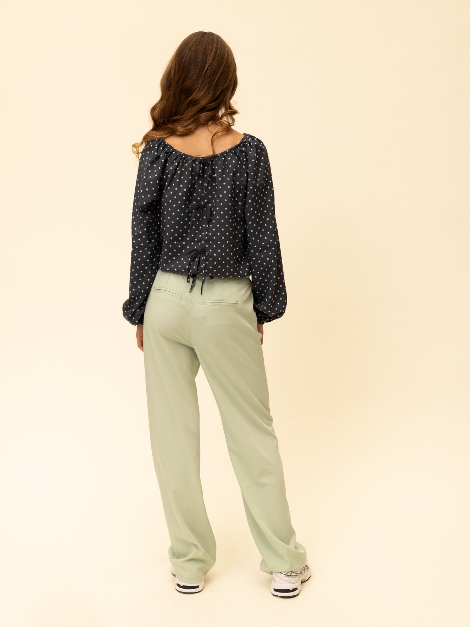 Meisjes Blouse van Looxs 10Sixteen in de kleur Star in maat 170-176.