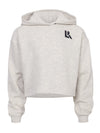 Meisjes Sweater van Looxs 10Sixteen in de kleur Snow melee in maat 170-176.