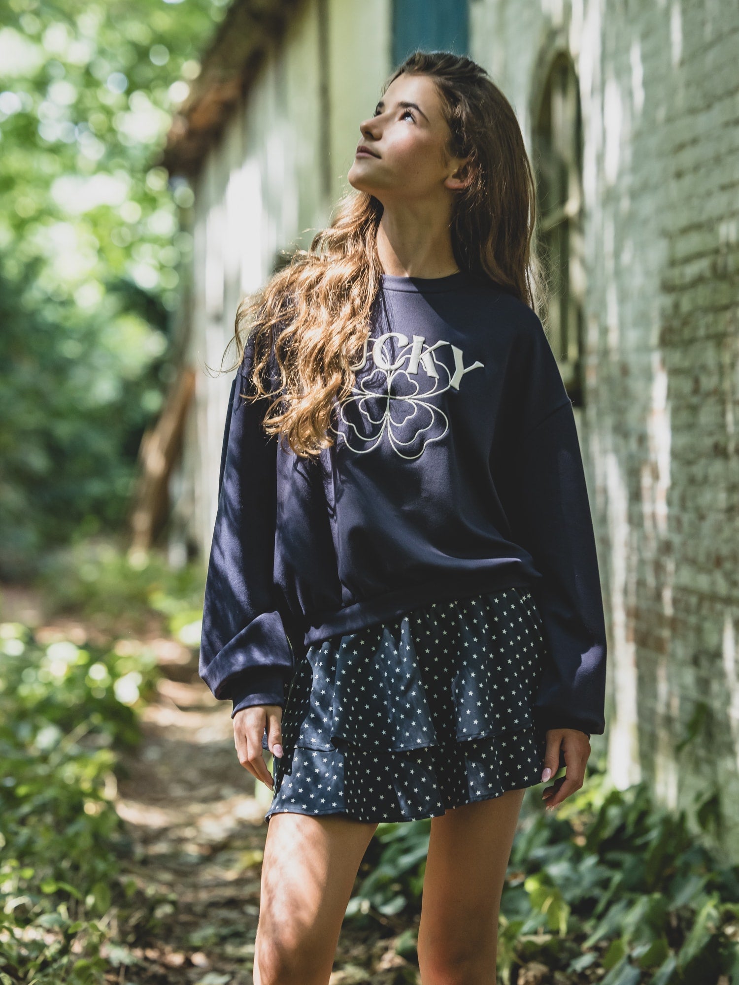 Meisjes Skort van  in de kleur Star in maat 170-176.