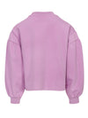 Meisjes Printed sweater van LOOXS Little in de kleur Lilac in maat 128.