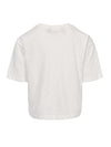Meisjes Jersey T-shirt s/s van LOOXS Little in de kleur off white in maat 128.