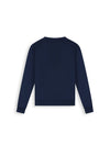 Jongens Junior Crewneck Regular van Ballin Amsterdam in de kleur Navy in maat 176.