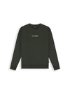 Jongens Junior Crewneck van Ballin Amsterdam in de kleur Olive in maat 176.