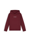Jongens Junior Hoody Loose van Ballin Amsterdam in de kleur Bordeaux in maat 176.