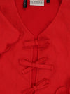 Meisjes Top SS van Looxs 10Sixteen in de kleur Lipstick in maat 170-176.
