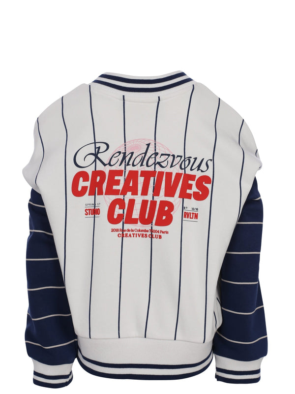 Looxs 10Sixteen Stripe V neck Sweater