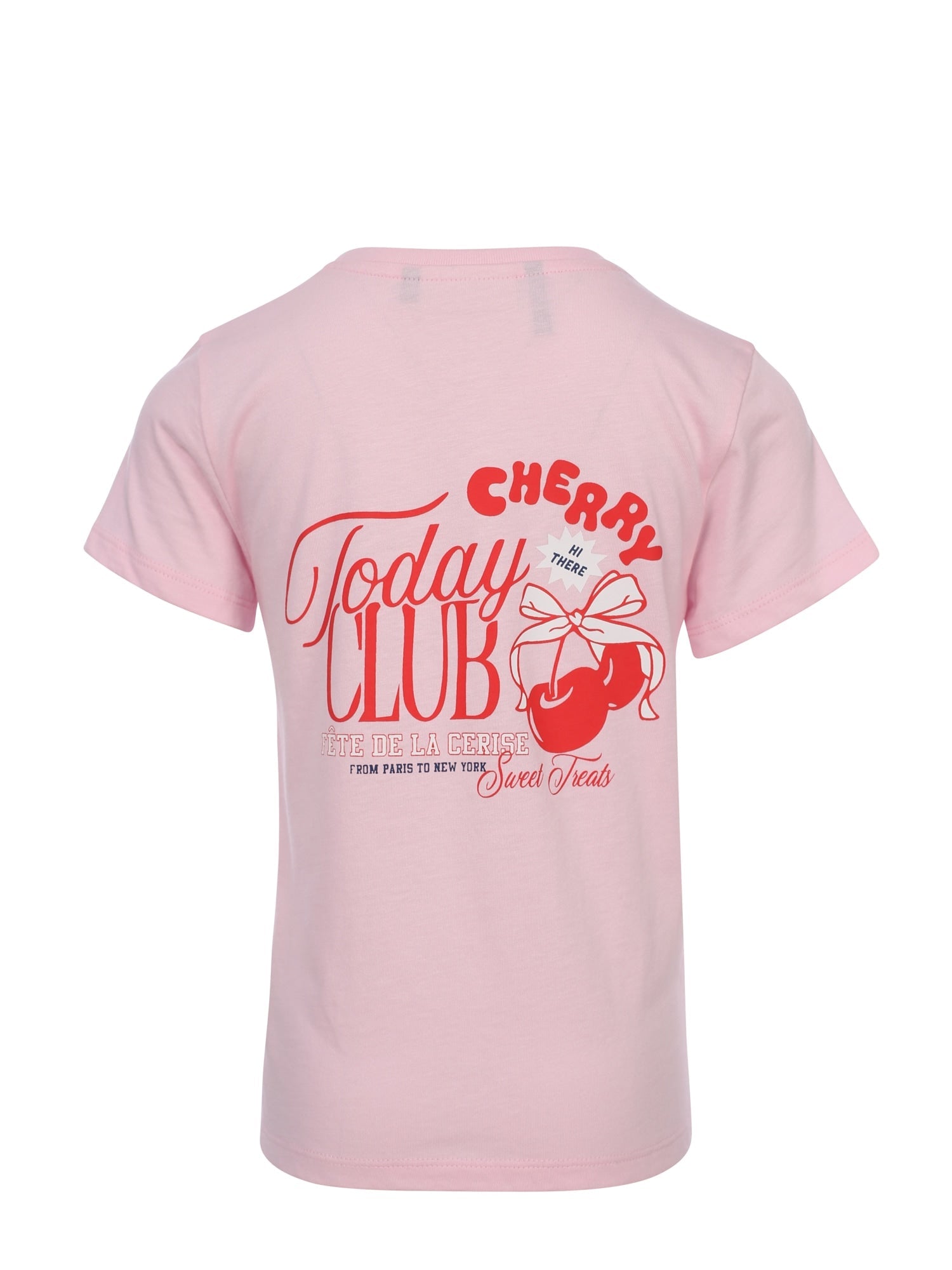 Meisjes T-shirt SS van Looxs 10Sixteen in de kleur pink in maat 170-176.