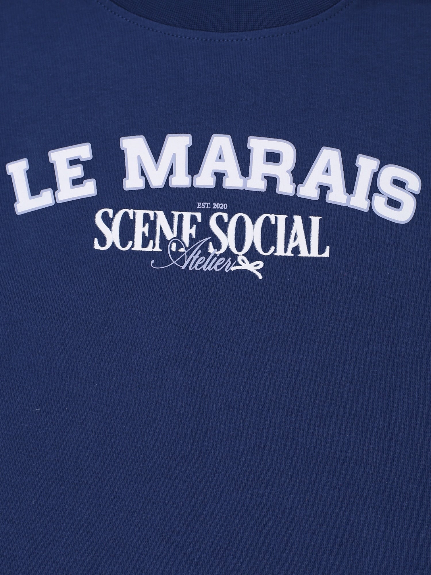 Meisjes T-shirt SS van Looxs 10Sixteen in de kleur INDIGO BLUE in maat 170-176.