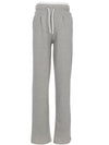 Meisjes Wideleg pants van Looxs 10Sixteen in de kleur Grey melee in maat 170-176.