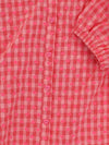 Meisjes Woven Top van LOOXS Little in de kleur heart check in maat 128.
