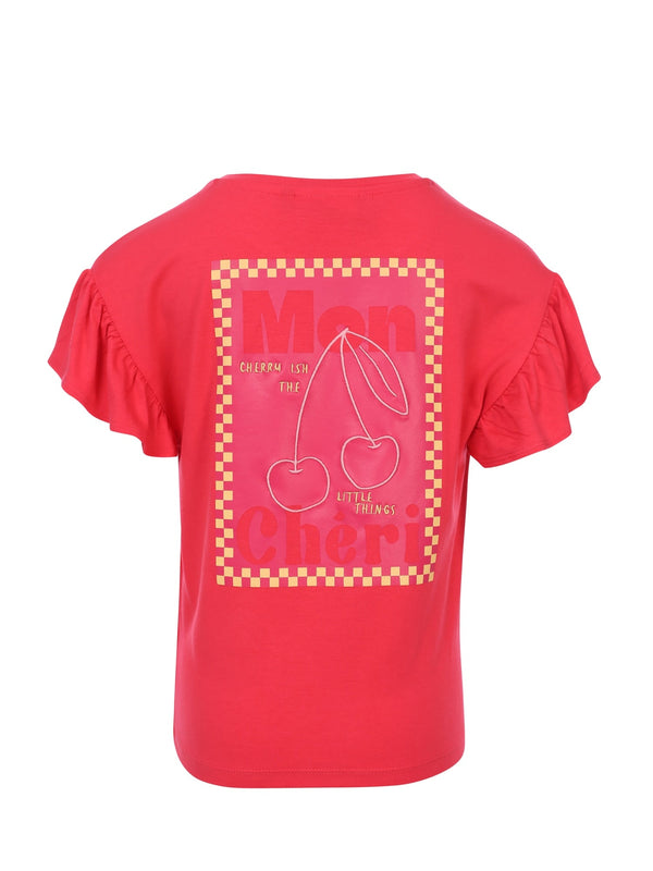 LOOXS Little T-shirt SS ruffles