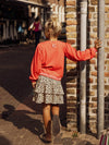 Meisjes Crinckle Skirt van LOOXS Little in de kleur Wild hearts in maat 128.