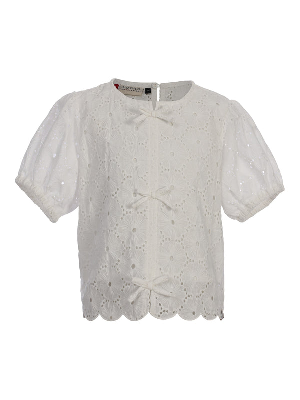 LOOXS Little woven top  SS