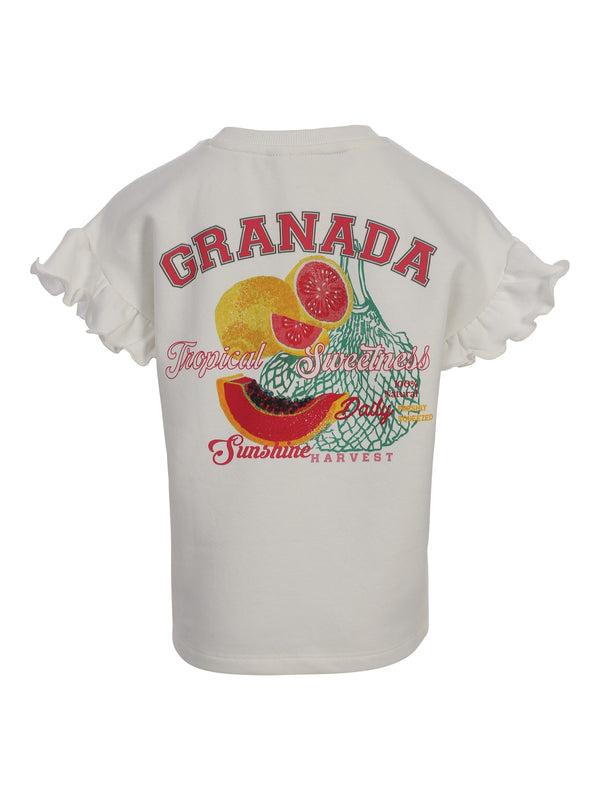 LOOXS Little Sweater with Ruffles SS