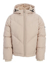 Meisjes Printed Jacket van LOOXS 10sixteen in de kleur pebble stone in maat 170-176.