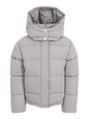 Meisjes Padded Jacket van LOOXS 10sixteen in de kleur Ice Grey in maat 170-176.