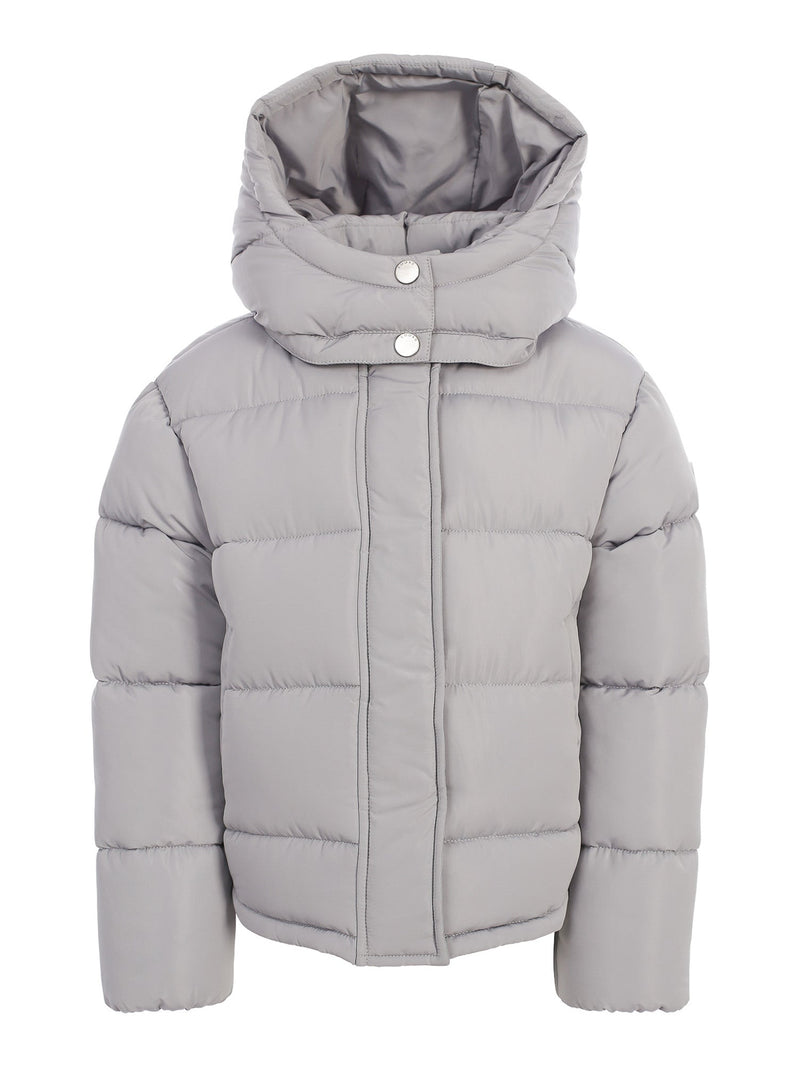 Meisjes Padded Jacket van LOOXS 10sixteen in de kleur Ice Grey in maat 170-176.