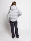 Meisjes Padded Jacket van LOOXS 10sixteen in de kleur Ice Grey in maat 170-176.