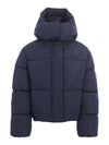 Meisjes Cropped Jacket van LOOXS 10sixteen in de kleur dark moon in maat 170-176.