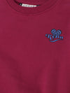 Meisjes Sweater van LOOXS 10sixteen in de kleur Ruby red in maat 170-176.