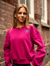 Meisjes Sweater van LOOXS 10sixteen in de kleur Ruby red in maat 170-176.
