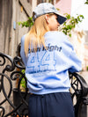 Meisjes Sweater van LOOXS 10sixteen in de kleur Ice blue in maat 170-176.