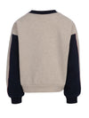 Meisjes Sweater van LOOXS 10sixteen in de kleur Ivory Melee in maat 170-176.
