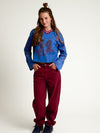Meisjes Sporty Tee van LOOXS 10sixteen in de kleur BRIGHT BLUE in maat 170-176.