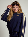 Meisjes Cardigan van LOOXS 10sixteen in de kleur OXFORD BLUE in maat 170-176.