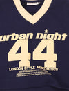 Meisjes Oversized Tee van LOOXS 10sixteen in de kleur OXFORD BLUE in maat 170-176.