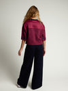 Meisjes Lace Tee van LOOXS 10sixteen in de kleur Ruby red in maat 170-176.
