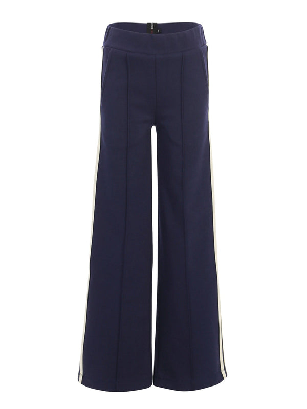 Meisjes Pants van LOOXS 10sixteen in de kleur OXFORD BLUE in maat 170-176.