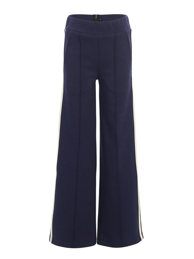 Meisjes Pants van LOOXS 10sixteen in de kleur OXFORD BLUE in maat 170-176.