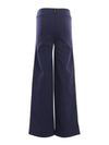 Meisjes Pants van LOOXS 10sixteen in de kleur OXFORD BLUE in maat 170-176.