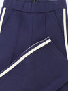 Meisjes Pants van LOOXS 10sixteen in de kleur OXFORD BLUE in maat 170-176.